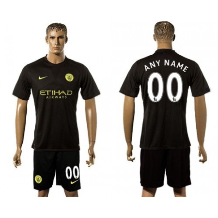 Manchester City Personalized Away Soccer Club Jersey