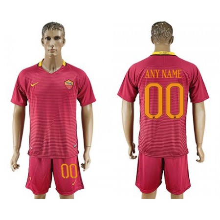 Roma Personalized Home Soccer Club Jersey