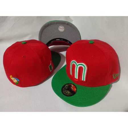 Mexico National Baseball Team Fitted Hat