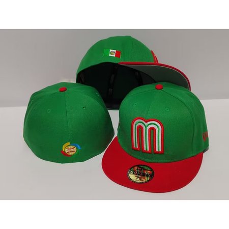 Mexico National Baseball Team Fitted Hat