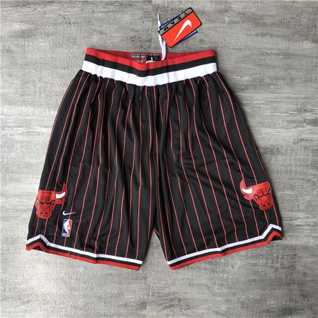 Chicago Bulls Black Shorts